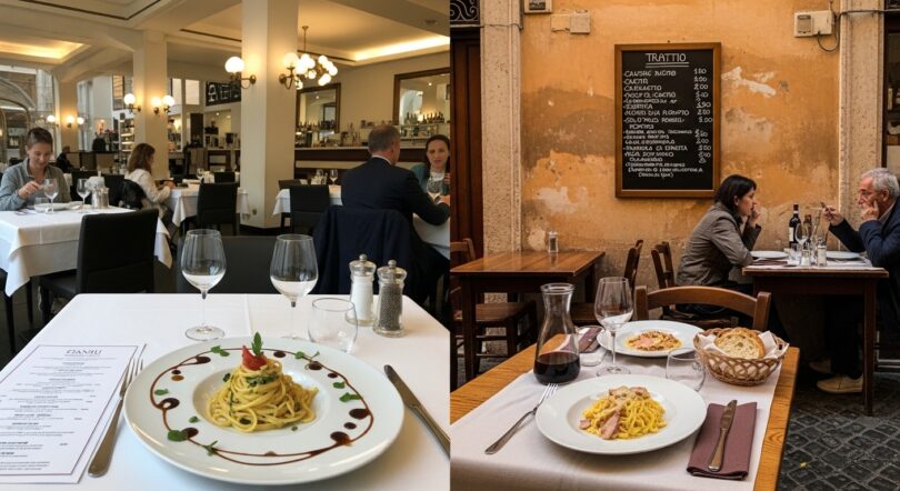 Jamie’s Italian vs Local Trattorias in Rome