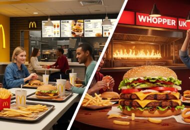McDonald’s vs Burger King UK
