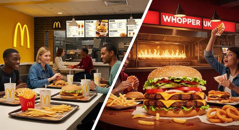 McDonald’s vs Burger King UK