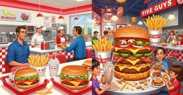 In-N-Out vs Five Guys in the USA