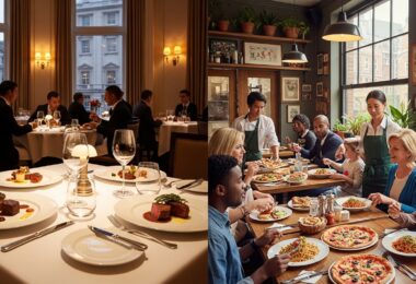 Gordon Ramsay vs Jamie Oliver Restaurant