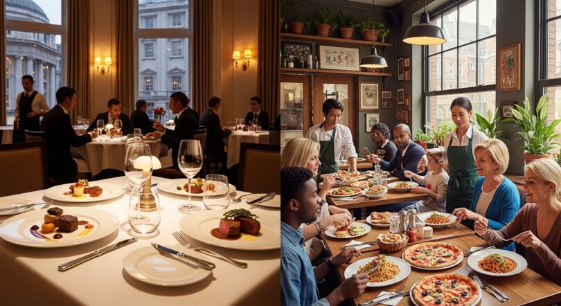 Gordon Ramsay vs Jamie Oliver Restaurant