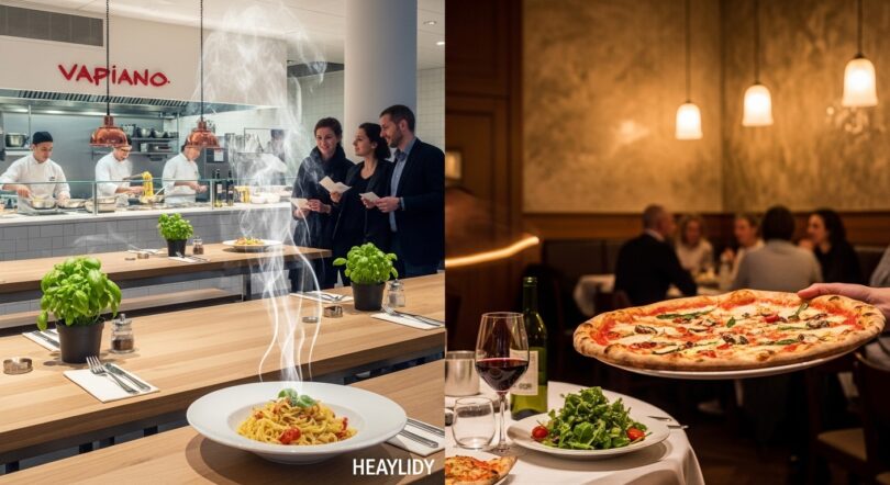 Vapiano vs L’Osteria in Germany